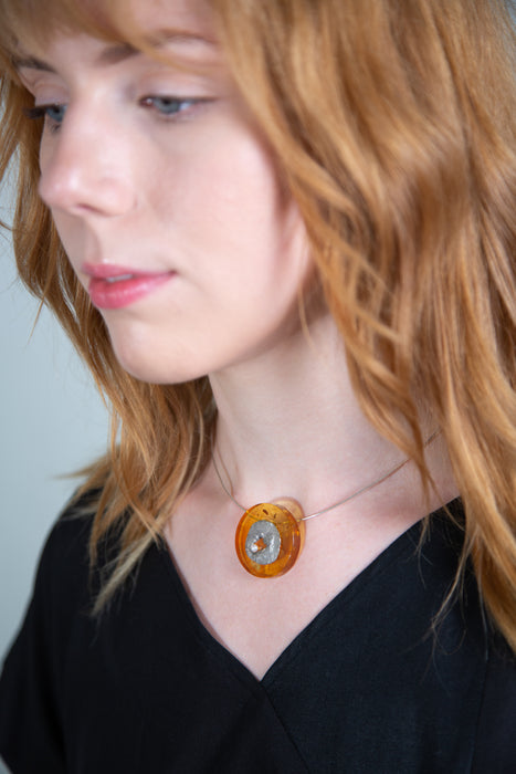 Big Disc Pendant/Necklace