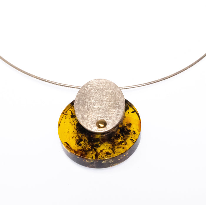 Medium Disk Pendant/Necklace